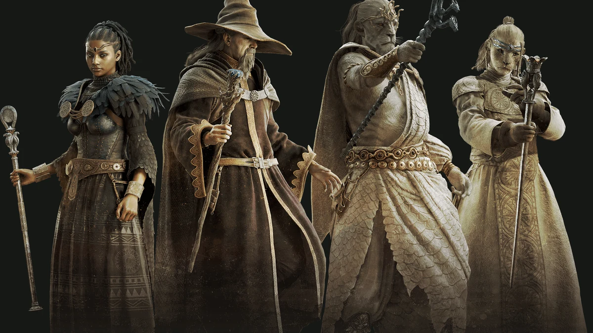 Official Mage and Sorcerer vocation artwork